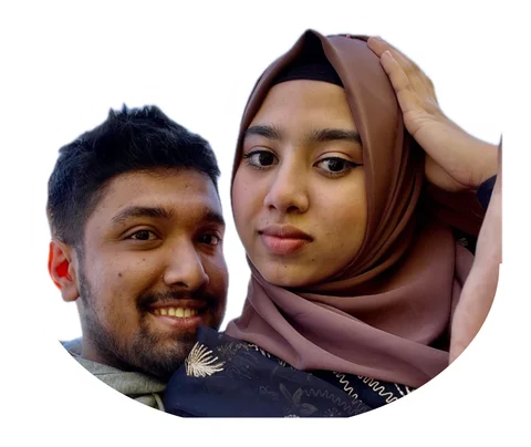 Me and my wife