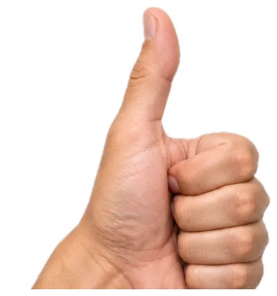 Thumbs up